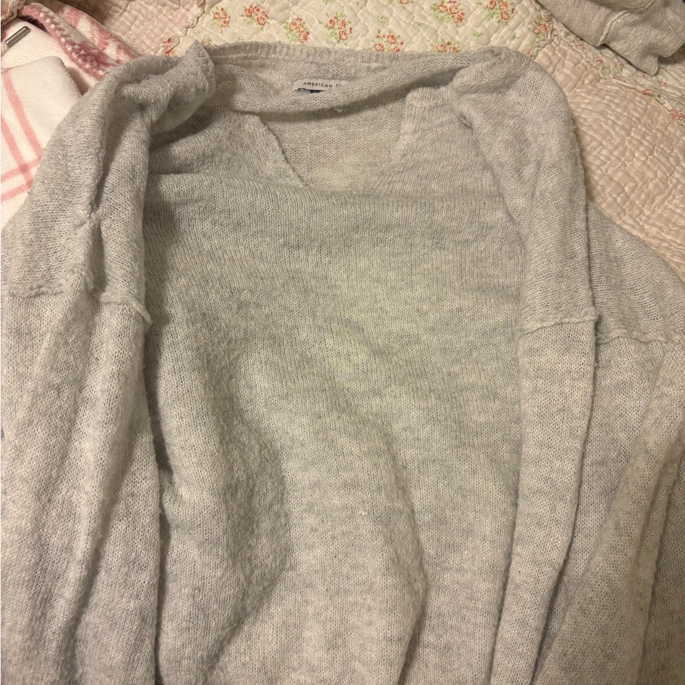 American Eagle Gray Women's Sweater